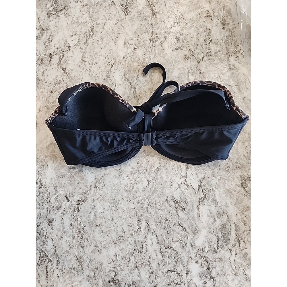 Lascana‎ Leopard/ Black Bikini 36D & 6 - Picture 7 of 8